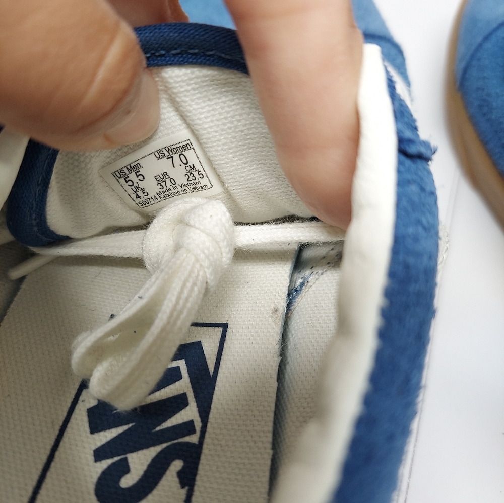 Vans Old Skool Lowpro In Blue - Picture 9 of 11